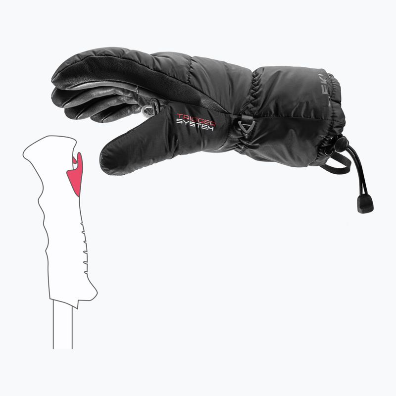 Women's ski gloves LEKI Glace 3D Women black 5