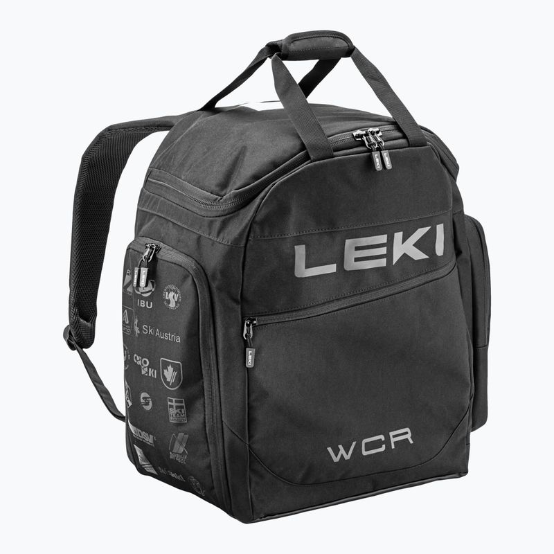 Ski boots backpack LEKI Skiboot Bag WCR 60 l black
