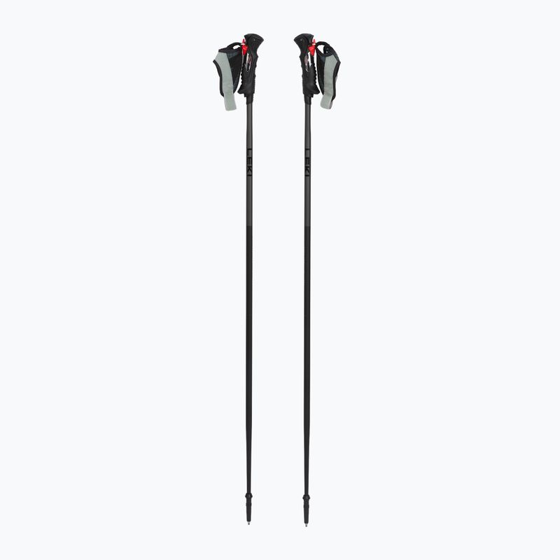 Ski poles LEKI Airfoil 3D black/dark anthracite