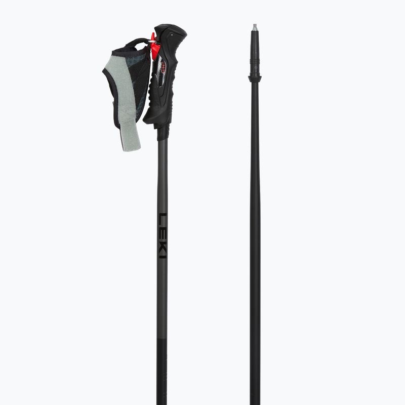 Ski poles LEKI Airfoil 3D black/dark anthracite 3