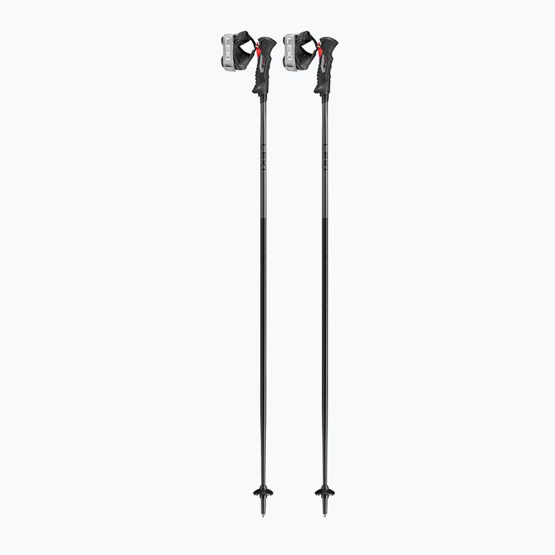 Ski poles LEKI Airfoil 3D black/dark anthracite