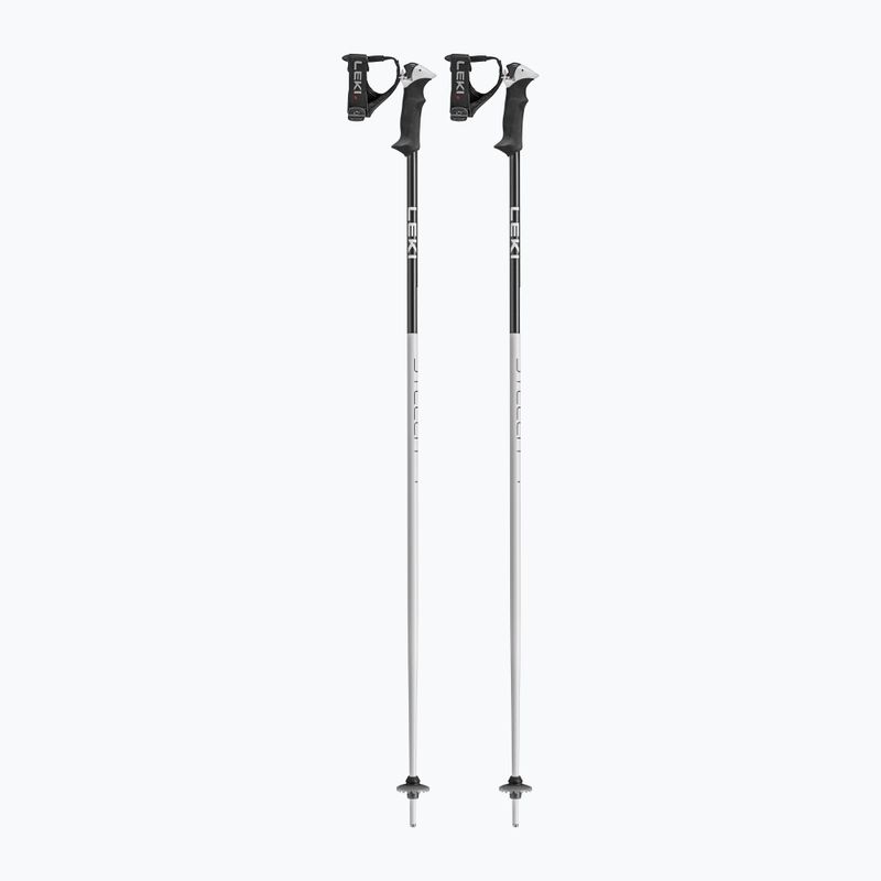Women's ski poles LEKI Stella S W white/dark anthracite