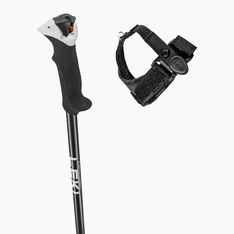 Women's ski poles LEKI Stella S W white/dark anthracite 4