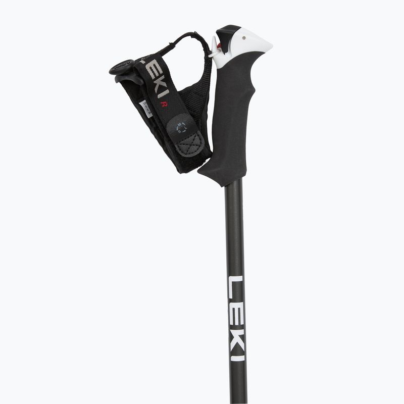 Women's ski poles LEKI Stella S W white/dark anthracite 2