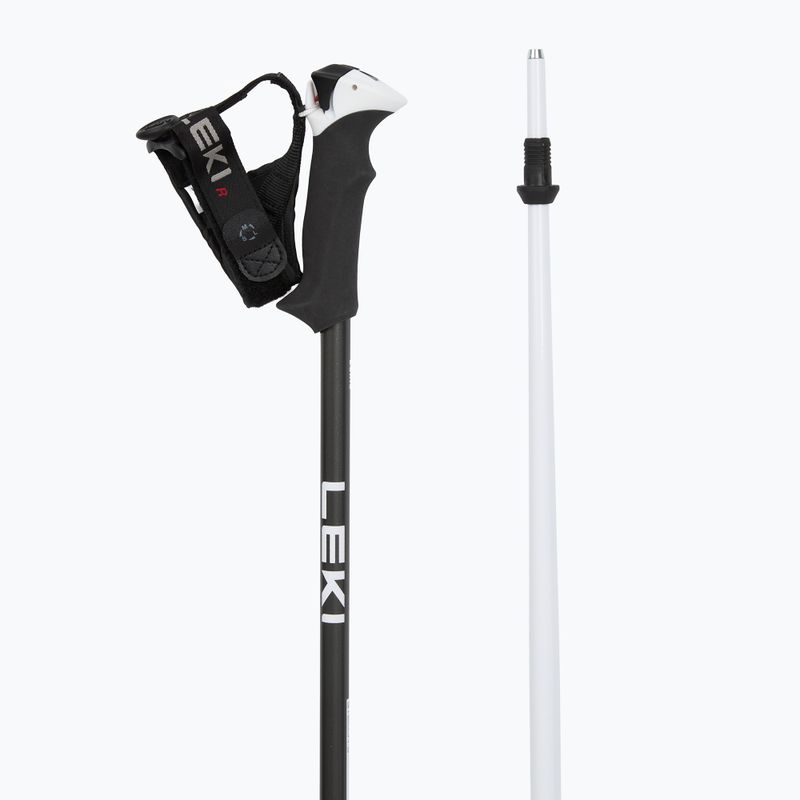Women's ski poles LEKI Stella S W white/dark anthracite 3