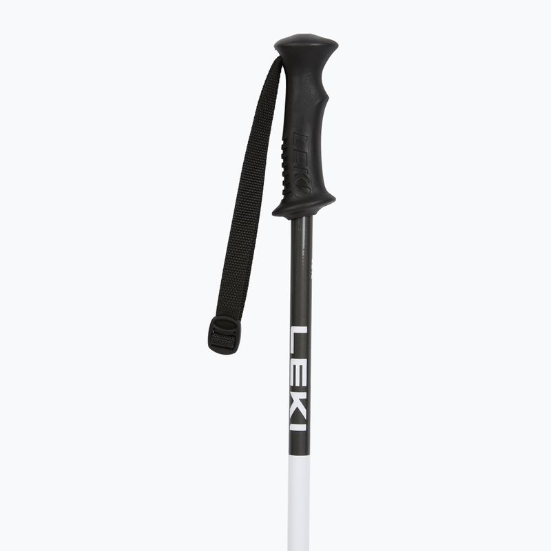 Children's ski poles Leki Rider Create Jr white/dark anthracite 2