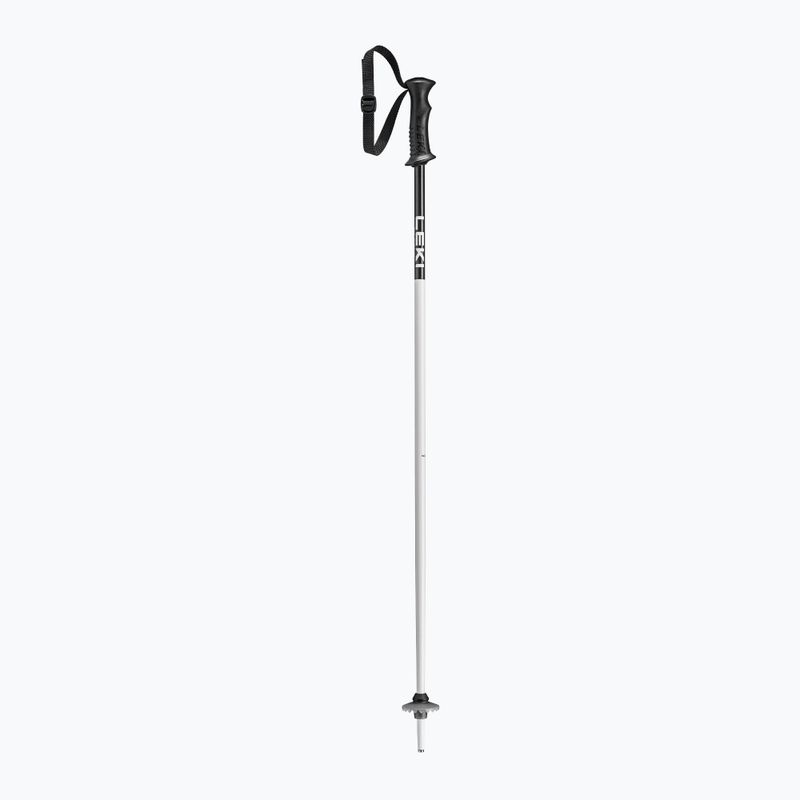 Children's ski poles Leki Rider Create Jr white/dark anthracite 8