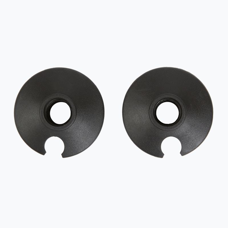 Ski poles LEKI Hot Shot anodized black/eloxal gray/eloxal red 6