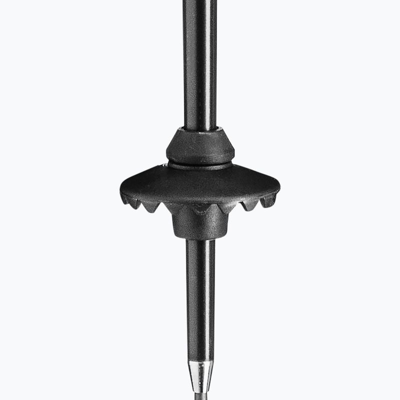 Ski poles LEKI Hot Shot anodized black/eloxal gray/eloxal red 11