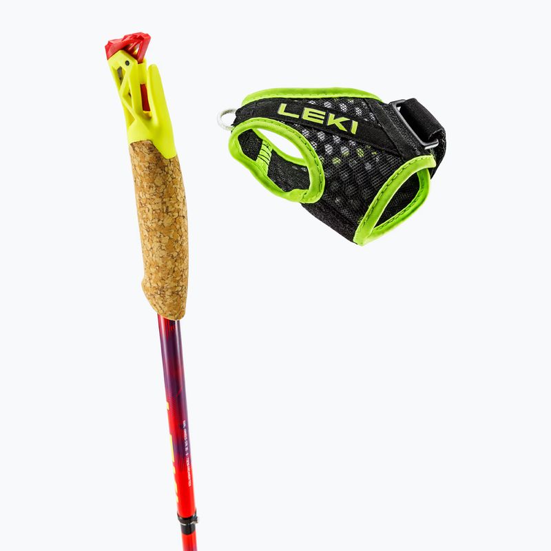 Running poles LEKI Ultatrail FX.One SL red/purple 5