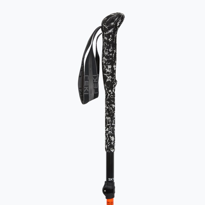 Trekking poles LEKI Skysolo FX.One Carbon neon orange/white/black 2