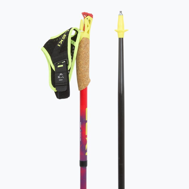 Running poles LEKI Ultatrail FX.One red/purple 3