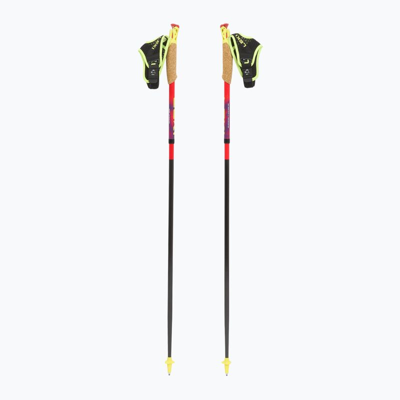 Running poles LEKI Ultatrail FX.One red/purple 5