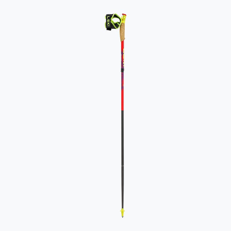 Running poles LEKI Ultatrail FX.One red/purple 2