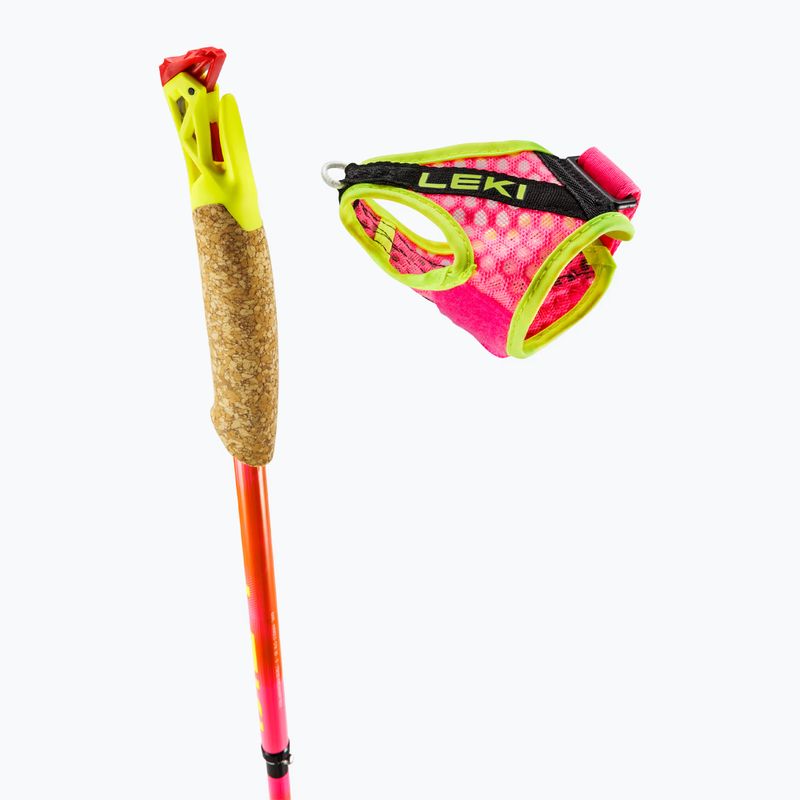 Running poles LEKI Ultatrail FX.One SL pink/organe 5