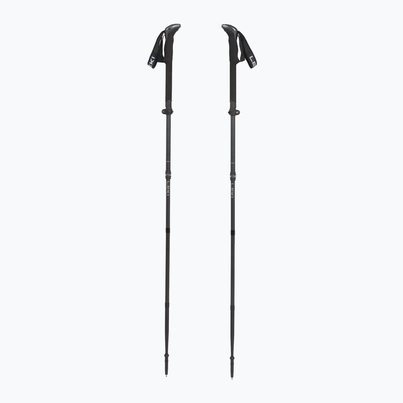 Trekking poles LEKI Sherpa FX Carbon Strong black/naturalcarbon/light anthracite