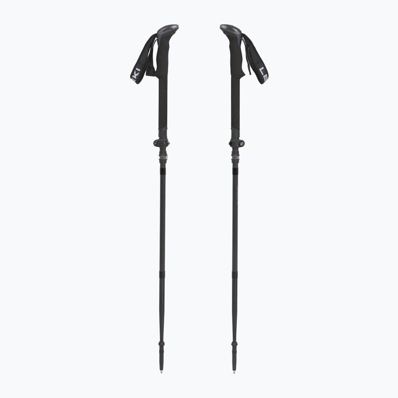 Trekking poles LEKI Sherpa FX Carbon Strong black/naturalcarbon/light anthracite 5