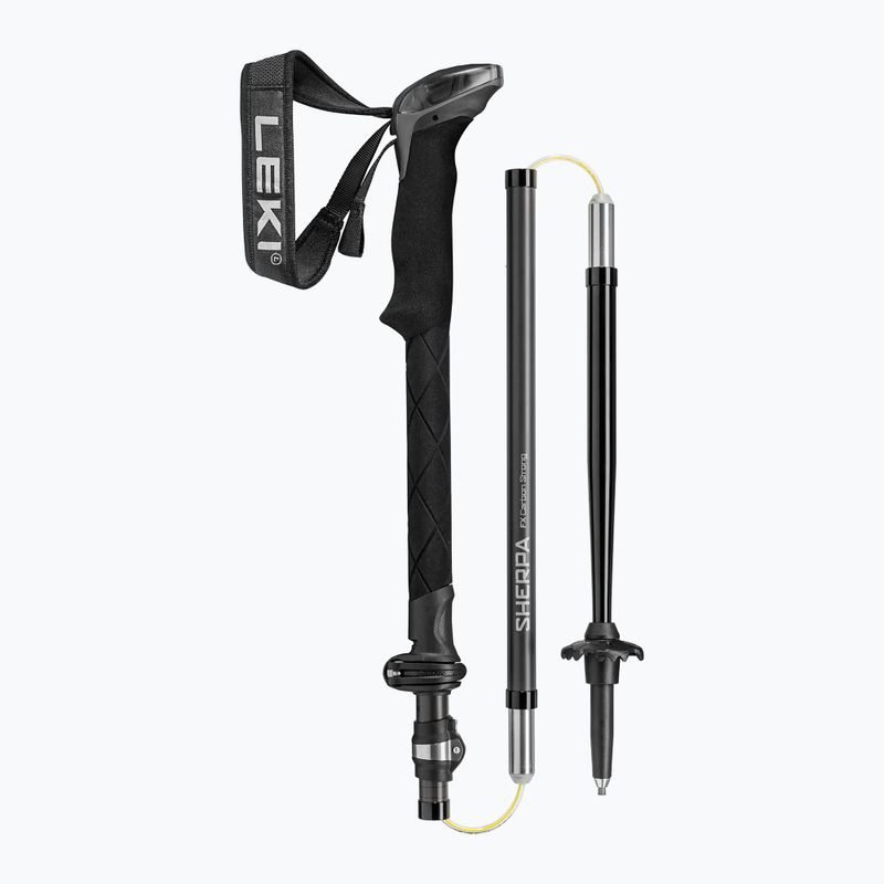 Trekking poles LEKI Sherpa FX Carbon Strong black/naturalcarbon/light anthracite 4