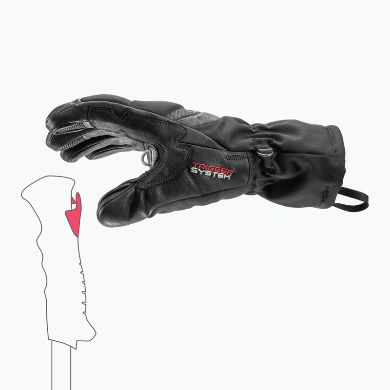 Women's ski gloves LEKI Griffin Base 3D black 7