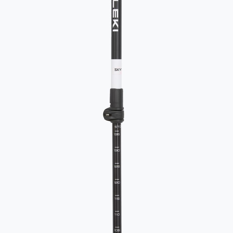 Trekking poles LEKI Skytera Lite black/white/neonorange 4