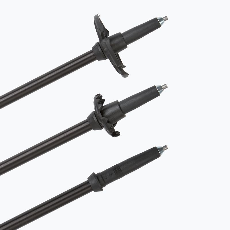 Trekking poles LEKI Skytera Lite black/white/neonorange 6