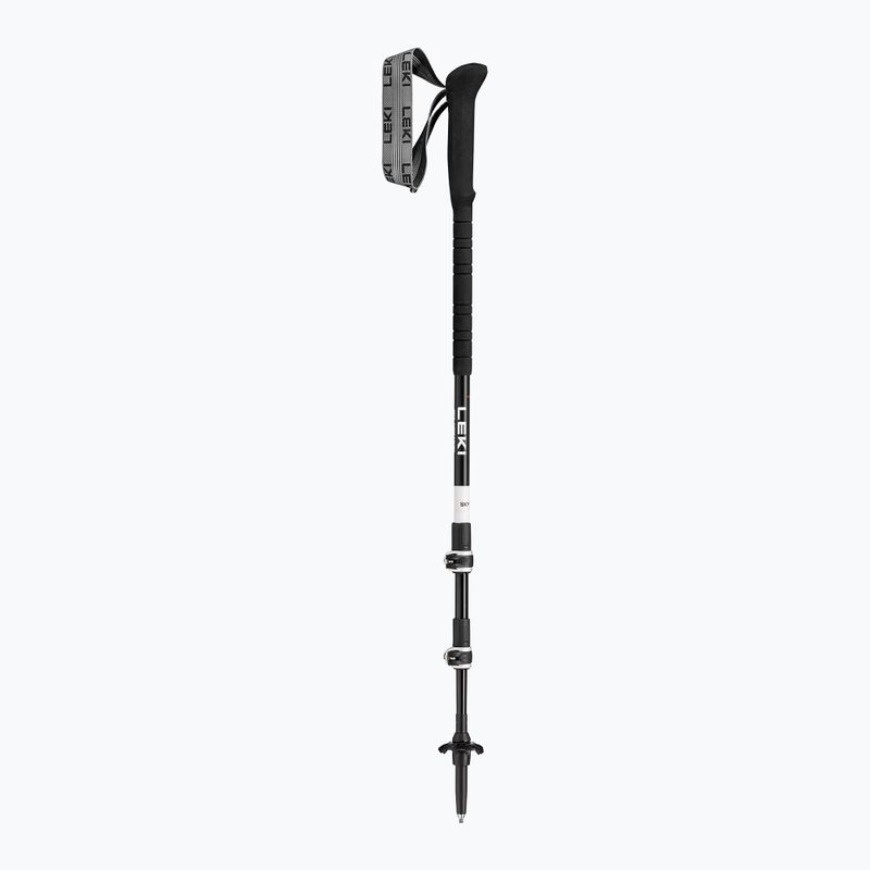Trekking poles LEKI Skytera Lite black/white/neonorange 4