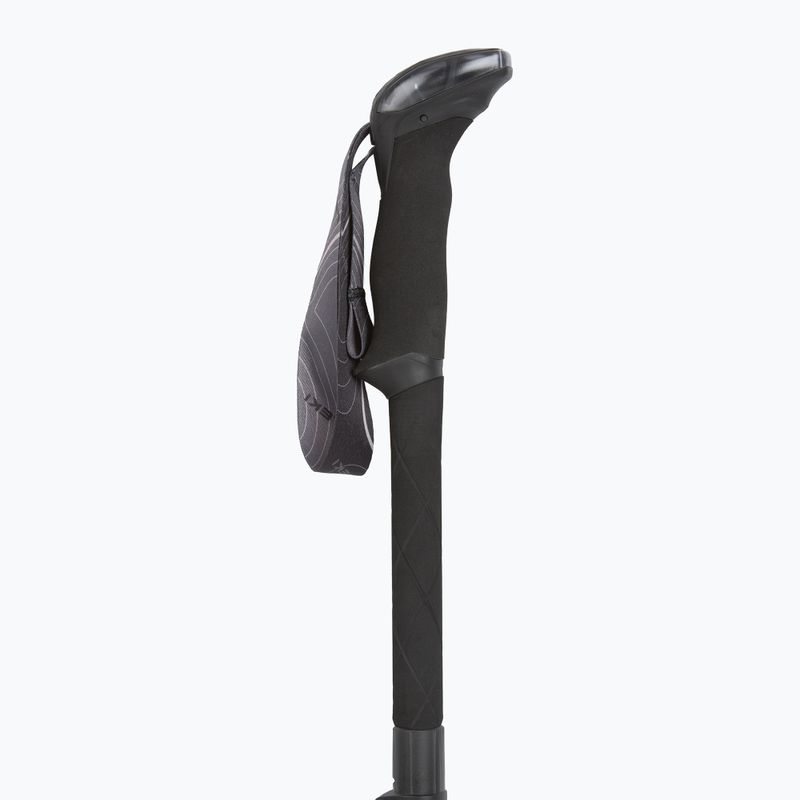 Trekking poles LEKI Makalu FX TA black stone blue/dark white 2