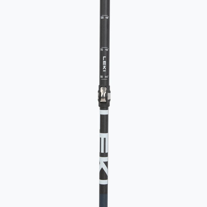 Trekking poles LEKI Makalu FX TA black stone blue/dark white 4