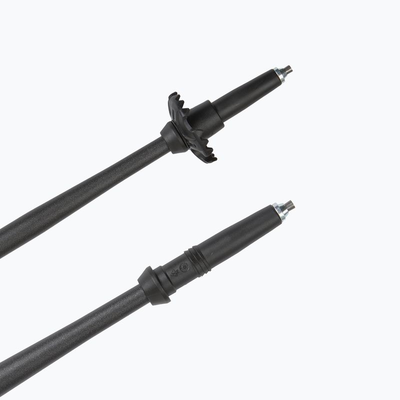 Trekking poles LEKI Makalu FX TA black stone blue/dark white 7