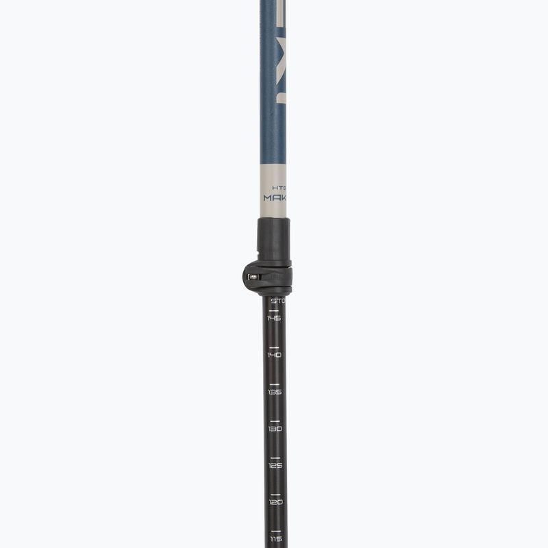 Trekking poles LEKI Makalu stone blue dark/warm grey dark 4