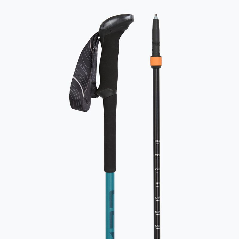 Trekking poles LEKI Makalu Lite AS greenblue light/greenblue dark 3