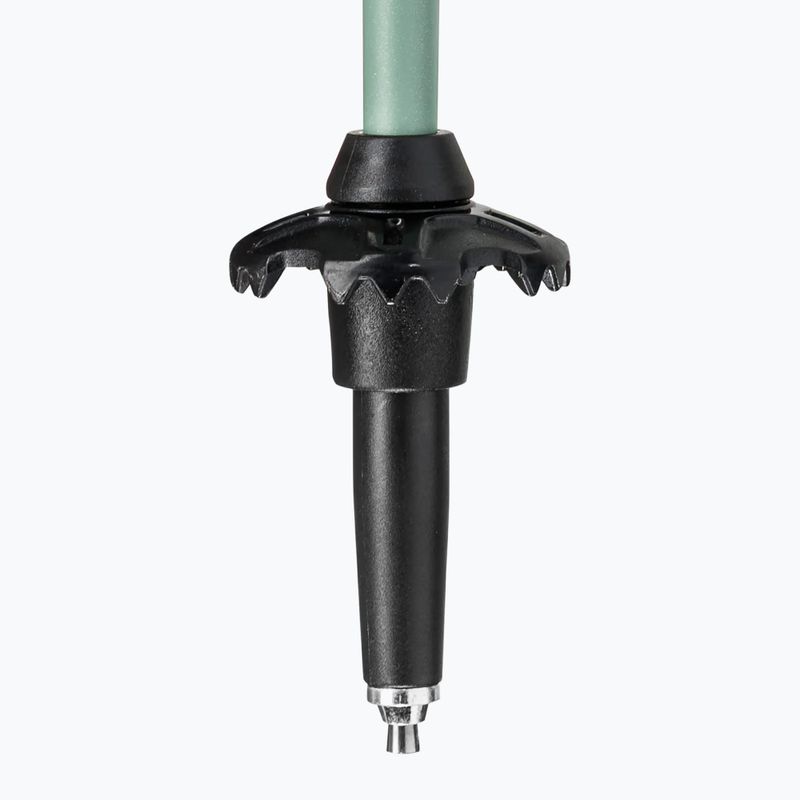 Trekking poles LEKI Makalu FX TA silver/greygreen/white 5