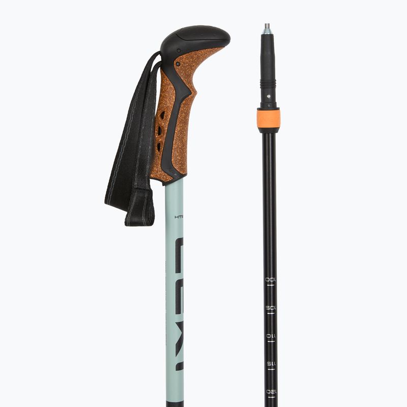 Trekking poles LEKI Khumbu Lite AS dark sea green/black 3