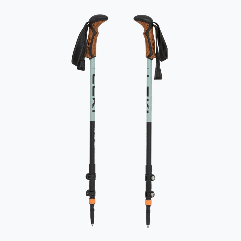 Trekking poles LEKI Khumbu Lite AS dark sea green/black 5