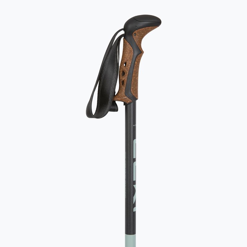 Trekking poles LEKI Khumbu AS black/dark sea green 2