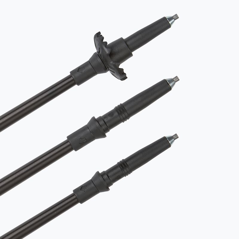 Trekking poles LEKI Khumbu black/pale clay light/pale clay dark 6