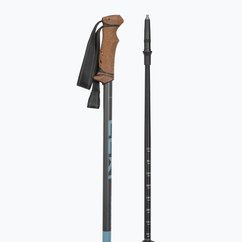 Trekking poles LEKI Legacy greyblue/dark anthracite 3