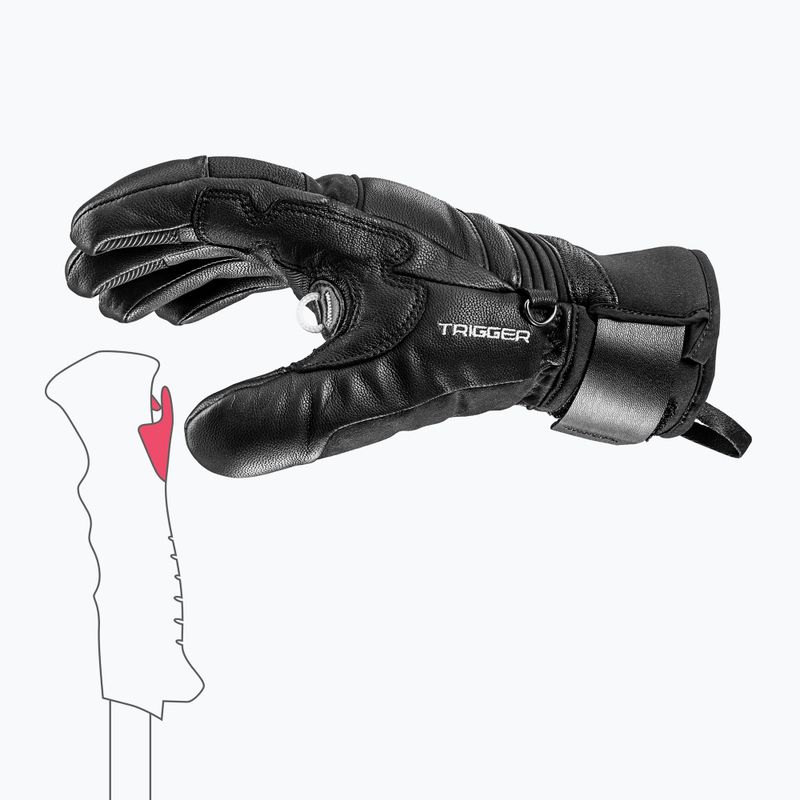 Women's ski gloves LEKI Epicon TR Women black 6