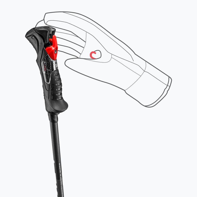 Ski poles LEKI Carbon 14 TR black 5