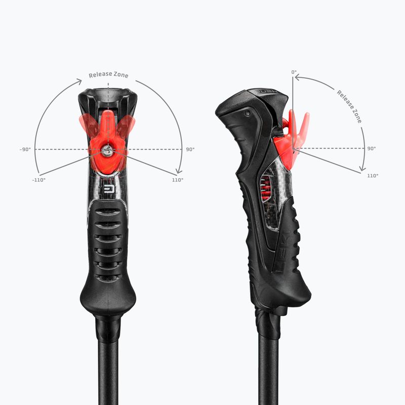 Ski poles LEKI Carbon 14 TR black 6