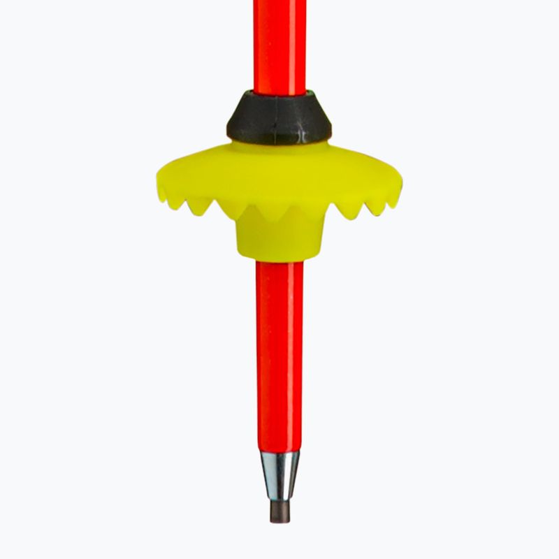 Children's ski poles LEKI WCR Pro Lite SL TR bright red/black/neon yellow 5