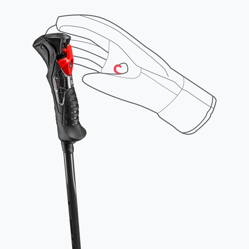 Ski poles LEKI Airfoil 14 TR black 6