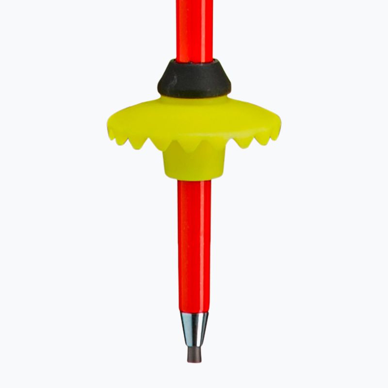 Ski poles LEKI WCR Pro SL TR bright red/black/neon yellow 5