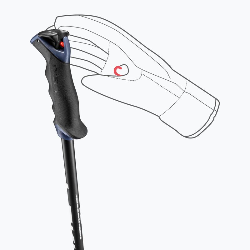 Ski poles LEKI Voltec Lite TR black 6