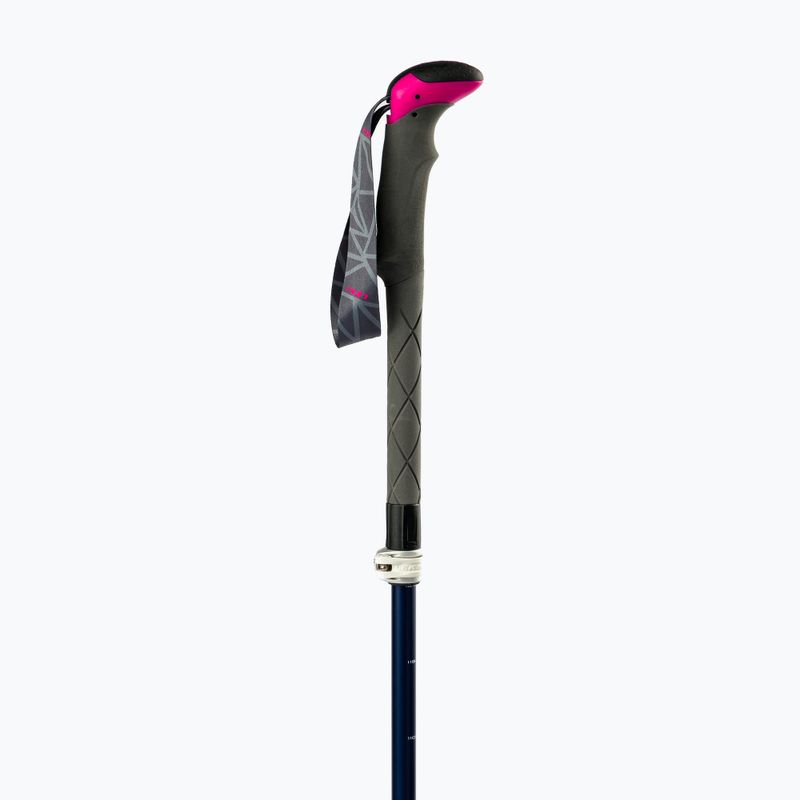 LEKI Micro Vario Carbon trekking poles blue 6492067 2