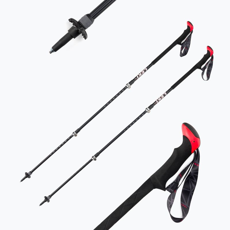 LEKI Sherpa XTG AS trekking poles grey 6492029 6