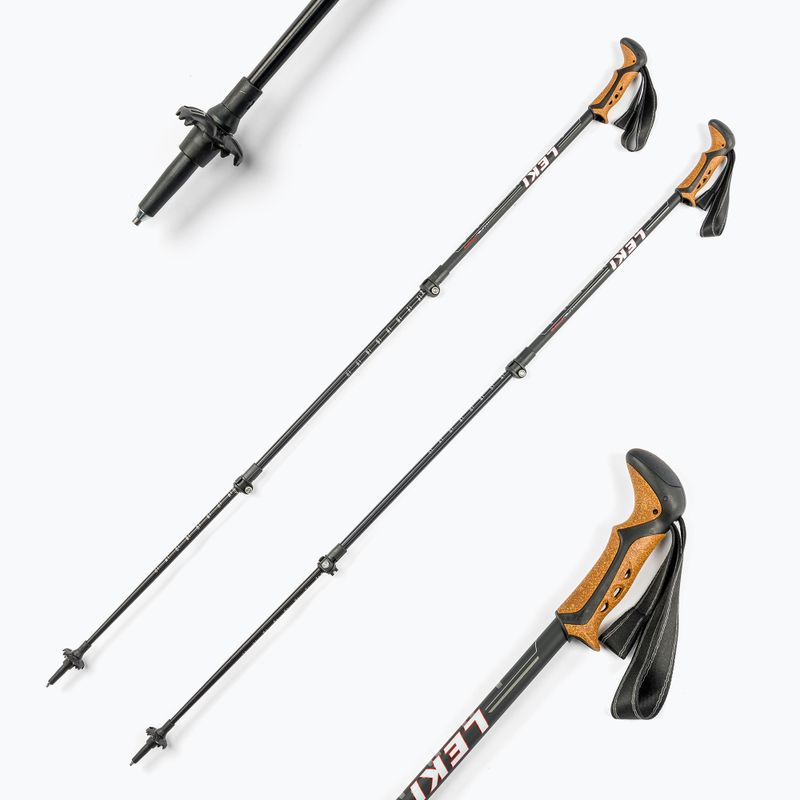 LEKI Khumbu trekking poles black 6492043 7
