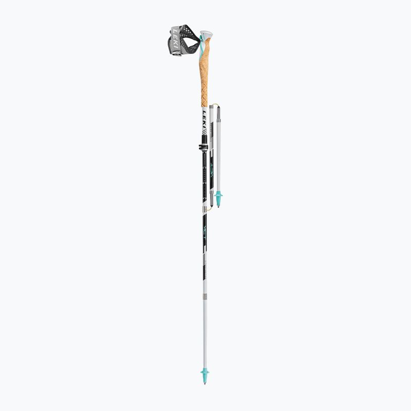 LEKI MCT 12 Vario Carbon cross-country ski poles black and white 65026851