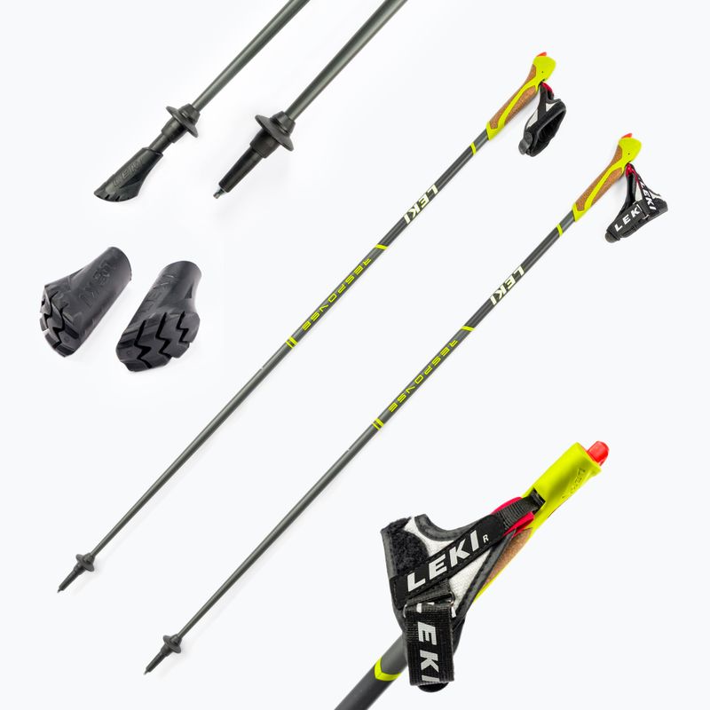 LEKI Response nordic walking poles grey 65025201110 6