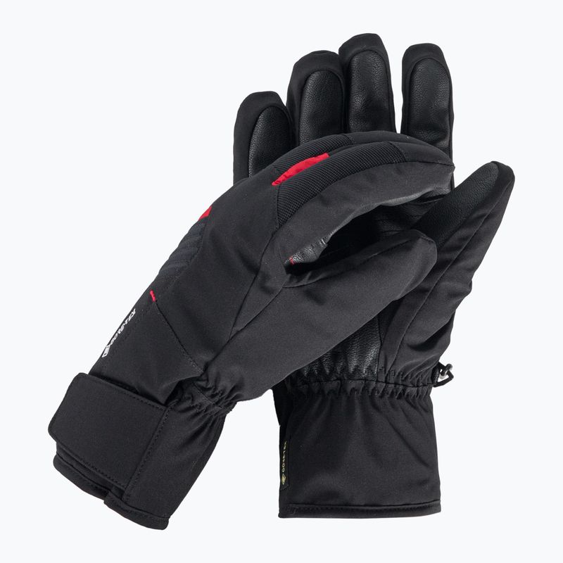 LEKI Spox GTX ski glove black/red 650808302080 2